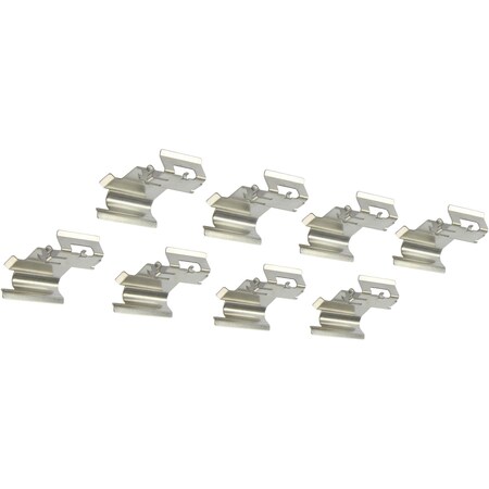 Centric Posi Quiet Semi-Metallic Brake Pads with Hardware , Posi Quiet 104.17461 104.17461